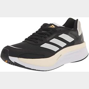 adidas Men s Adizero Boston 10 Running Shoes Black core black/ftwr white/gold met. Men UK 8 |