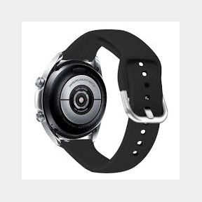 Official Silicone Watch Band For Samsung Galaxy watch 3 41mm-Black - -51748/5669