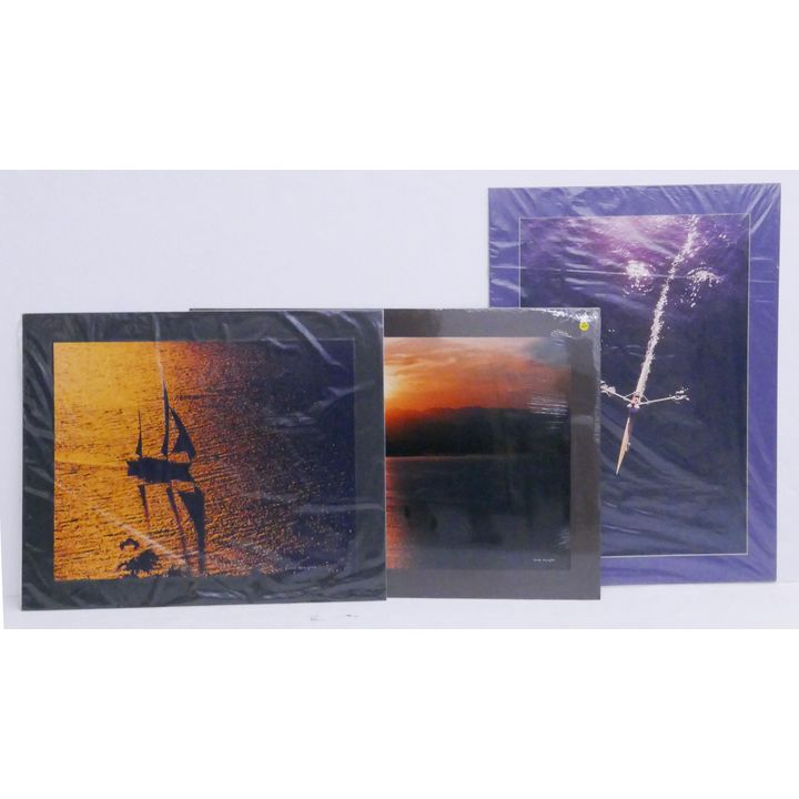 3pc Josef Scaylea Water Scenes Signed Color Photographs