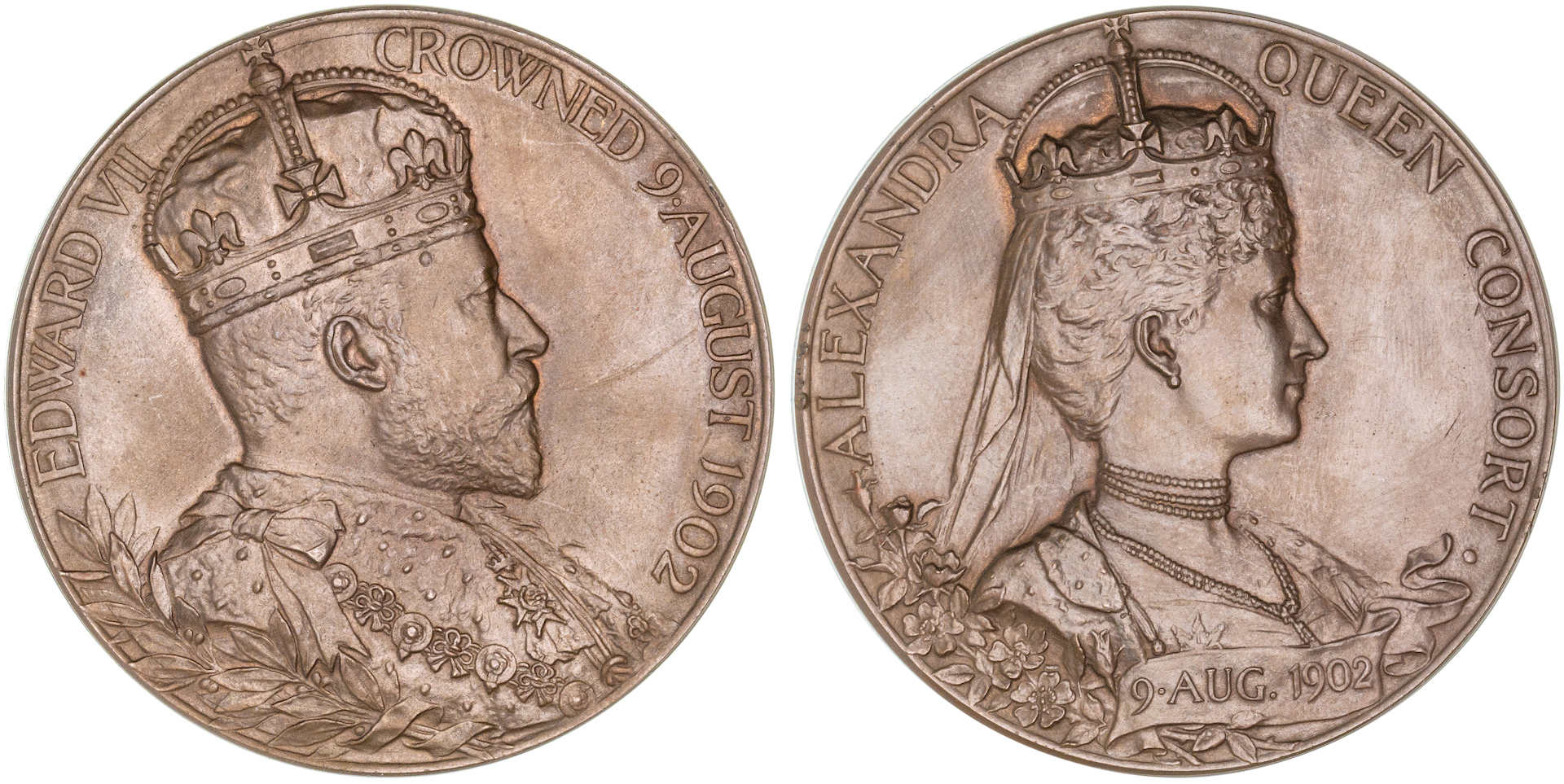 Great Britain, Edward VII, Royal Mint, Coronation Medal, 1902, UNC