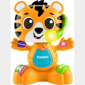 FISHER-PRICE BABY & TODDLER LEARNING TOY LINK SQUAD BOP & GROOVE TIGER WITH SOUNDS AND LIGHTS FOR CHILDREN FROM 9 MONTHS