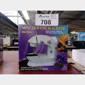 PORTABLE DESKTOP MINI ELECTRIC SEWING MACHINE - PORTABLE DESKTOP MINI ELECTRIC SEWING MACHINE