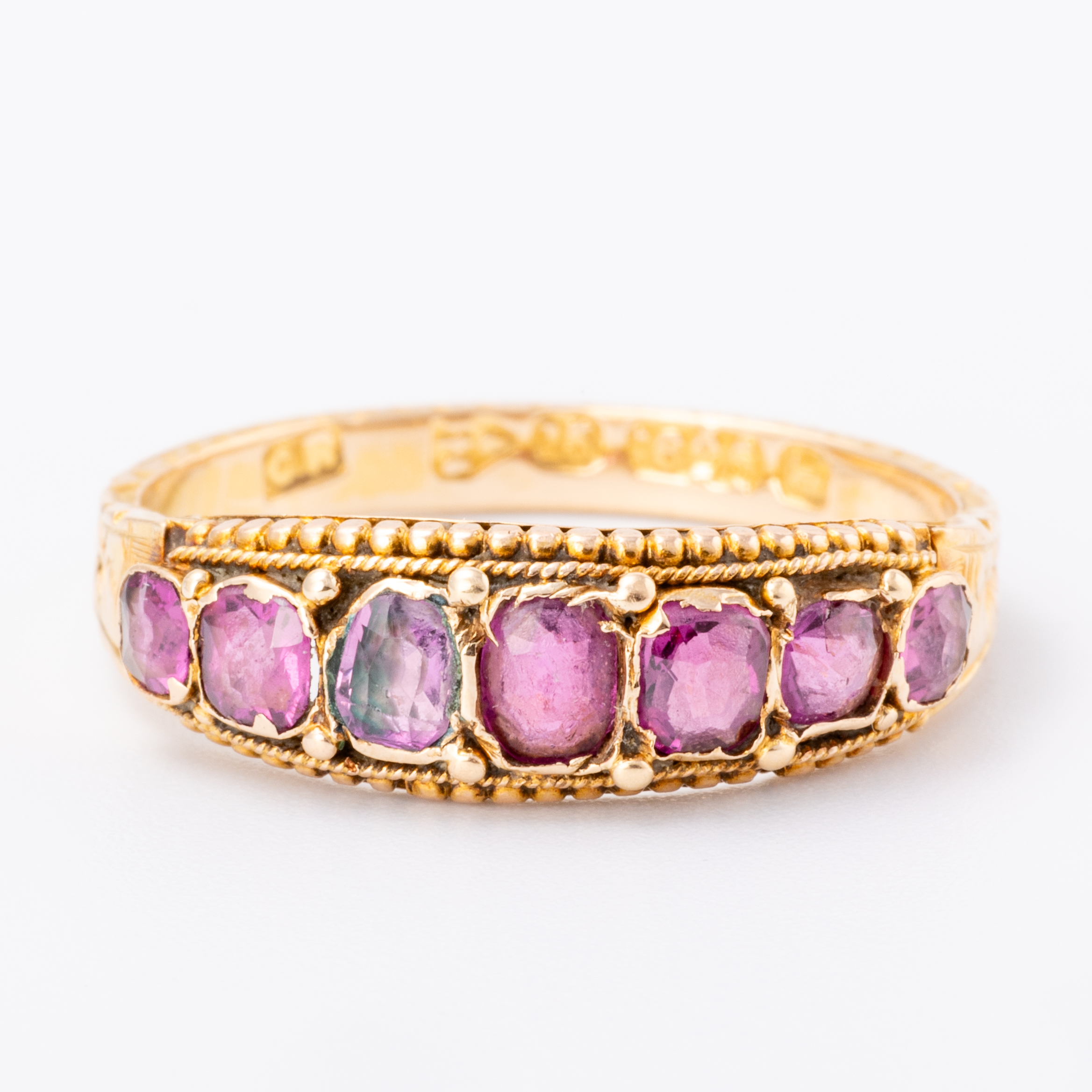 Antique 15ct Gold Garnet Ring