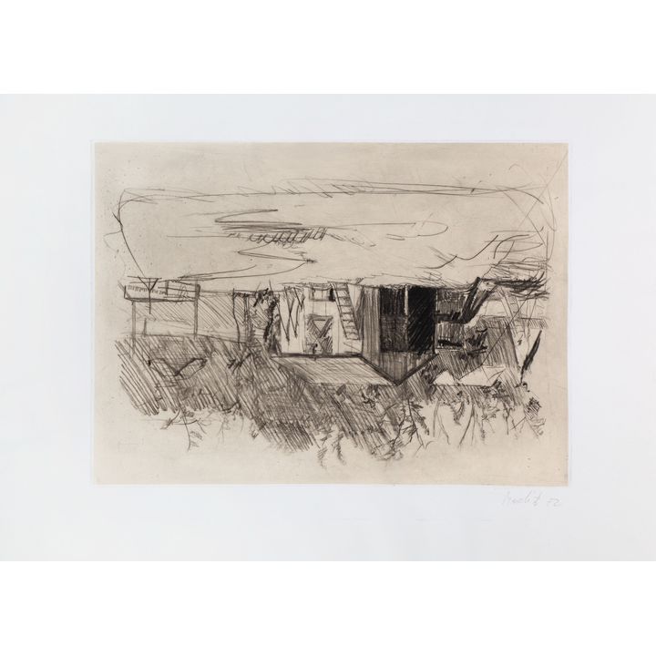 Georg Baselitz Untitled (sheet 2 from: Eine Woche) 1970/72