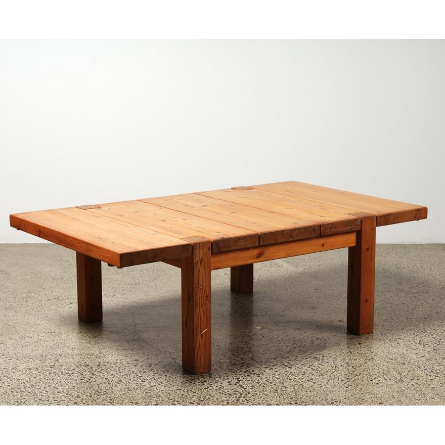 Mid-century arts and crafts coffee table