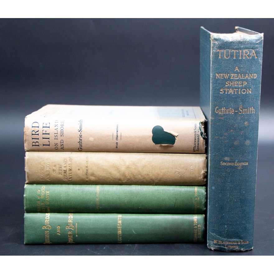 Guthrie-Smith. H. [5 Volumes By]