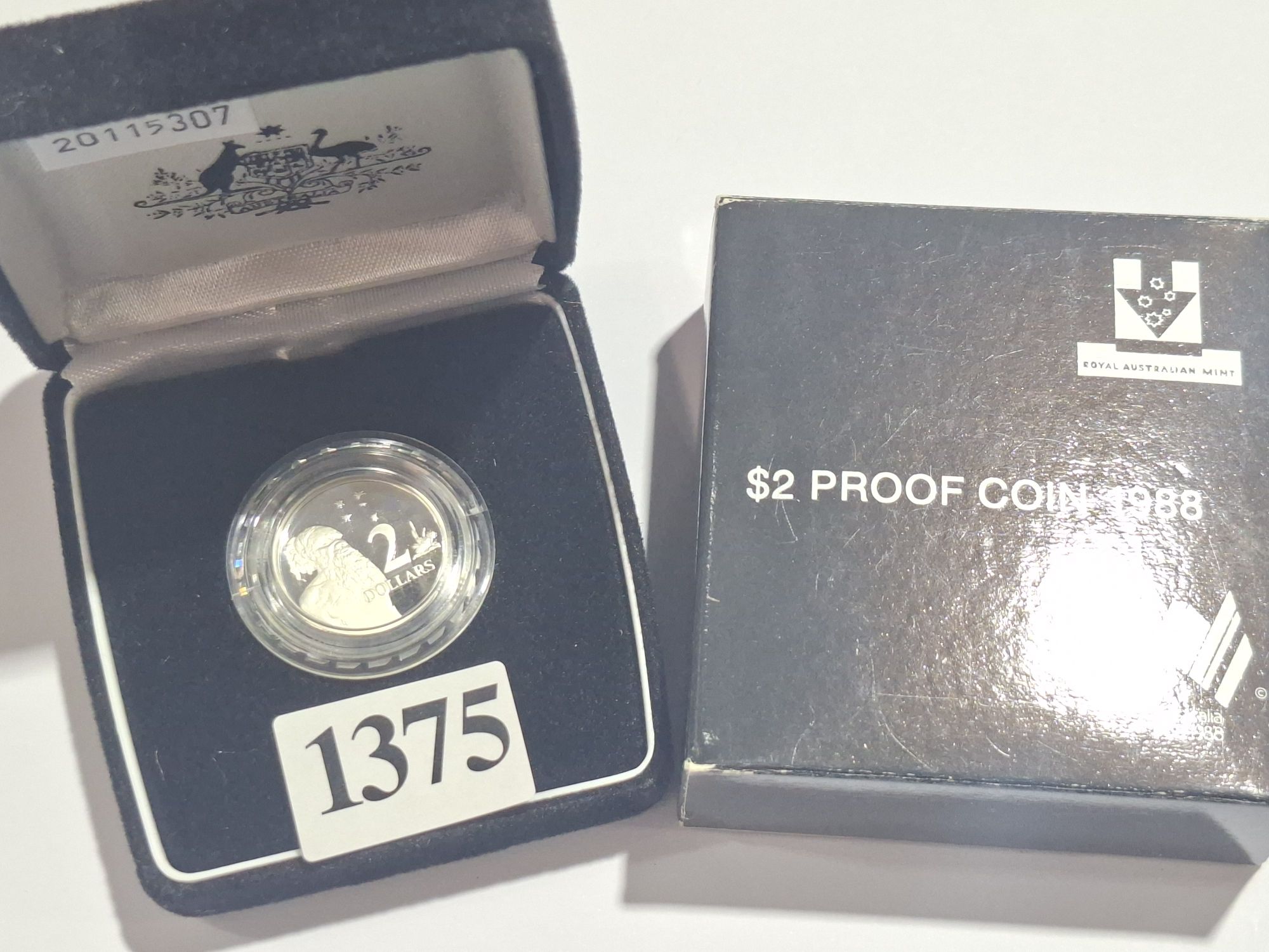 1988 $2 Proof Silver Coin