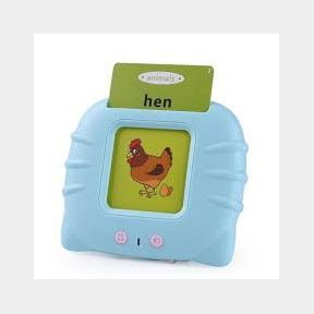 Educational Audible Card Reading Toy - BLUE - 2 years -Bar 9902131031605- 51745/20442 SN B3 (S3)