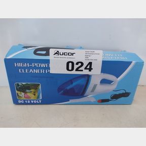 HIGH-POWER CAR PORTABLE VACUUM CLEANER DC 12VOLT - BLUE -