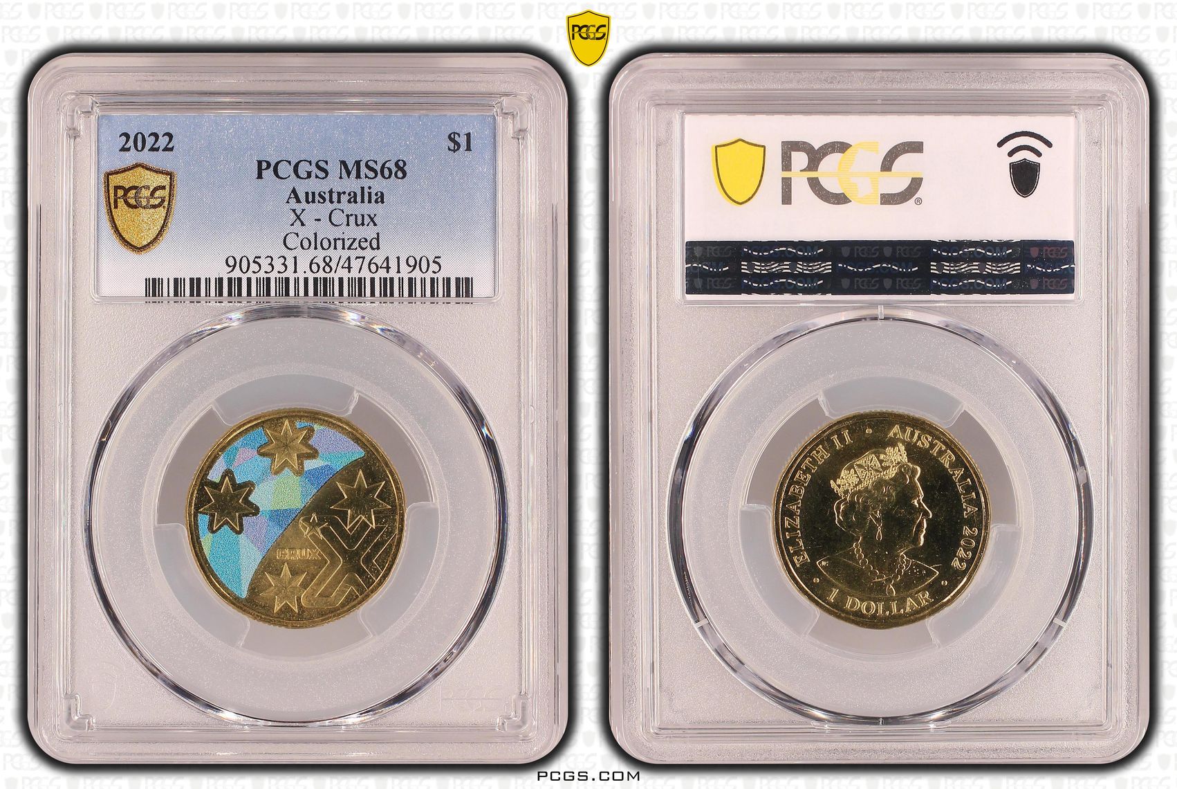X - Crux, One Dollar, 2022, PCGS MS 68
