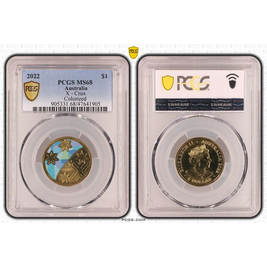 X - Crux, One Dollar, 2022, PCGS MS 68