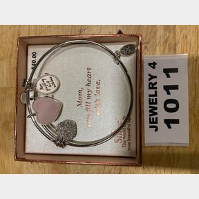 SHINE MOM FILL MY HEART WITH LOVE ROSE ADJUSTABLE BRACELET