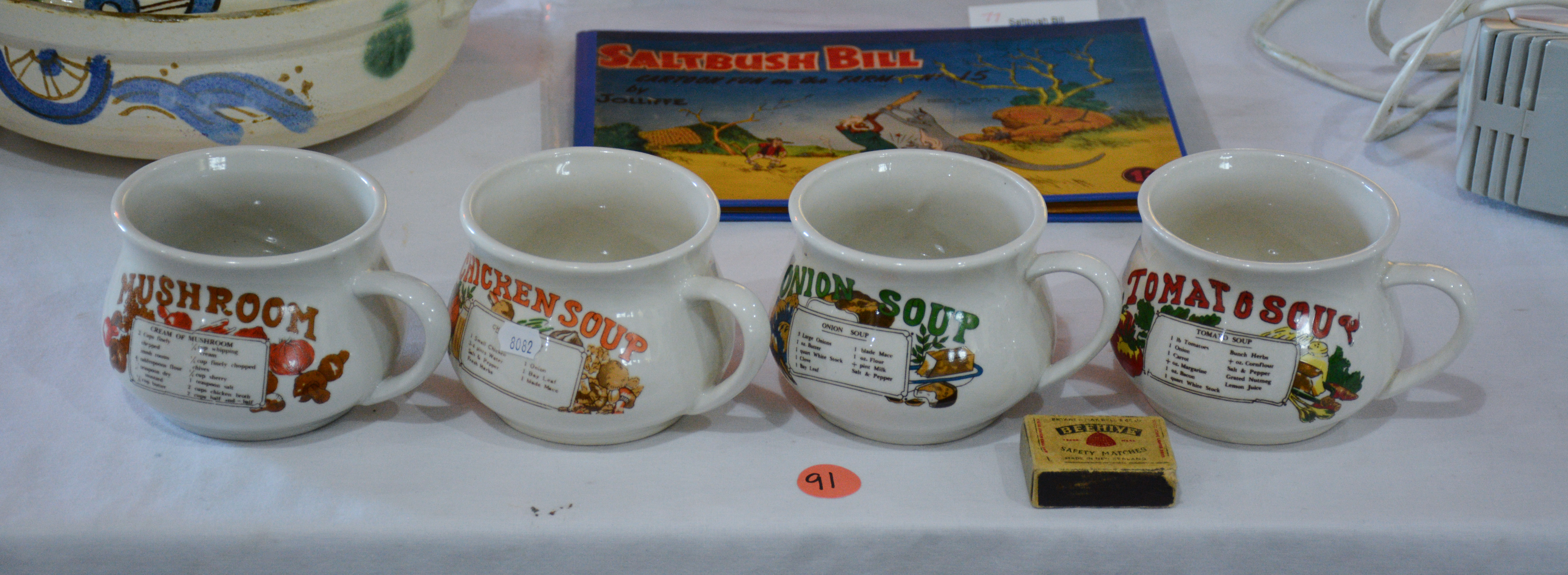 Soup Mugs x 4 — NZ auction result