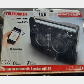 TELEFUNKEN TMMS-950BT MOBILE MULTIMEDIA SPEAKER