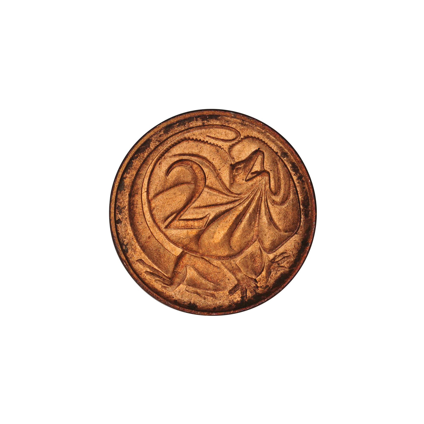 Elizabeth II, Two Cents, 1968, CHU/GEM