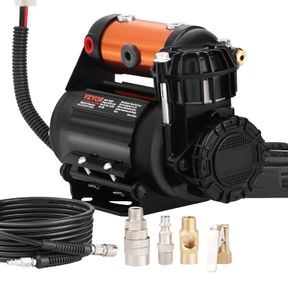 VEVOR ONBOARD AIR COMPRESSOR KIT 150PSI OFFROAD PORTABLE TIRE INFLATOR HEAVY DUTY 3.5CFM AIR PUMP FOR JEEP SUV 4X4 VEHICLE COMPATI