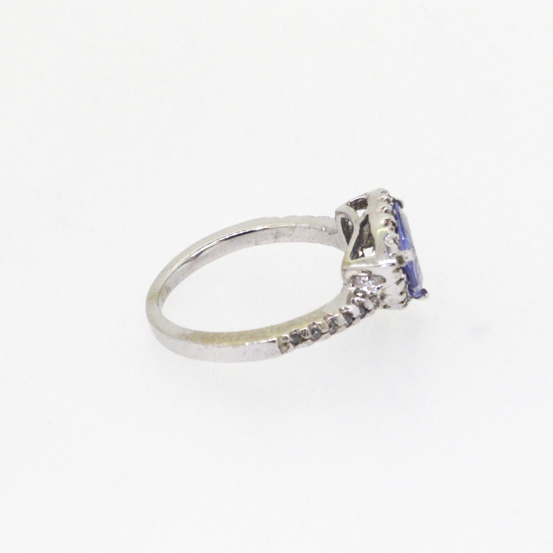 1.40ct Sapphire & Diamond Ring 3.10g