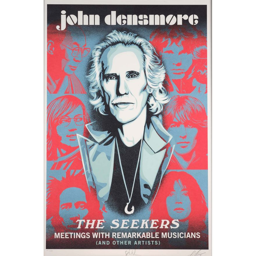 Shepard Fairey 'John Densmore: The Seekers'