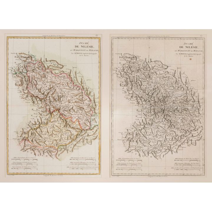 Duché de Silésie, et Marquisat de Moravie