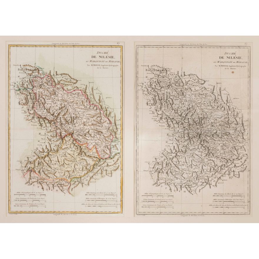 Duché de Silésie, et Marquisat de Moravie