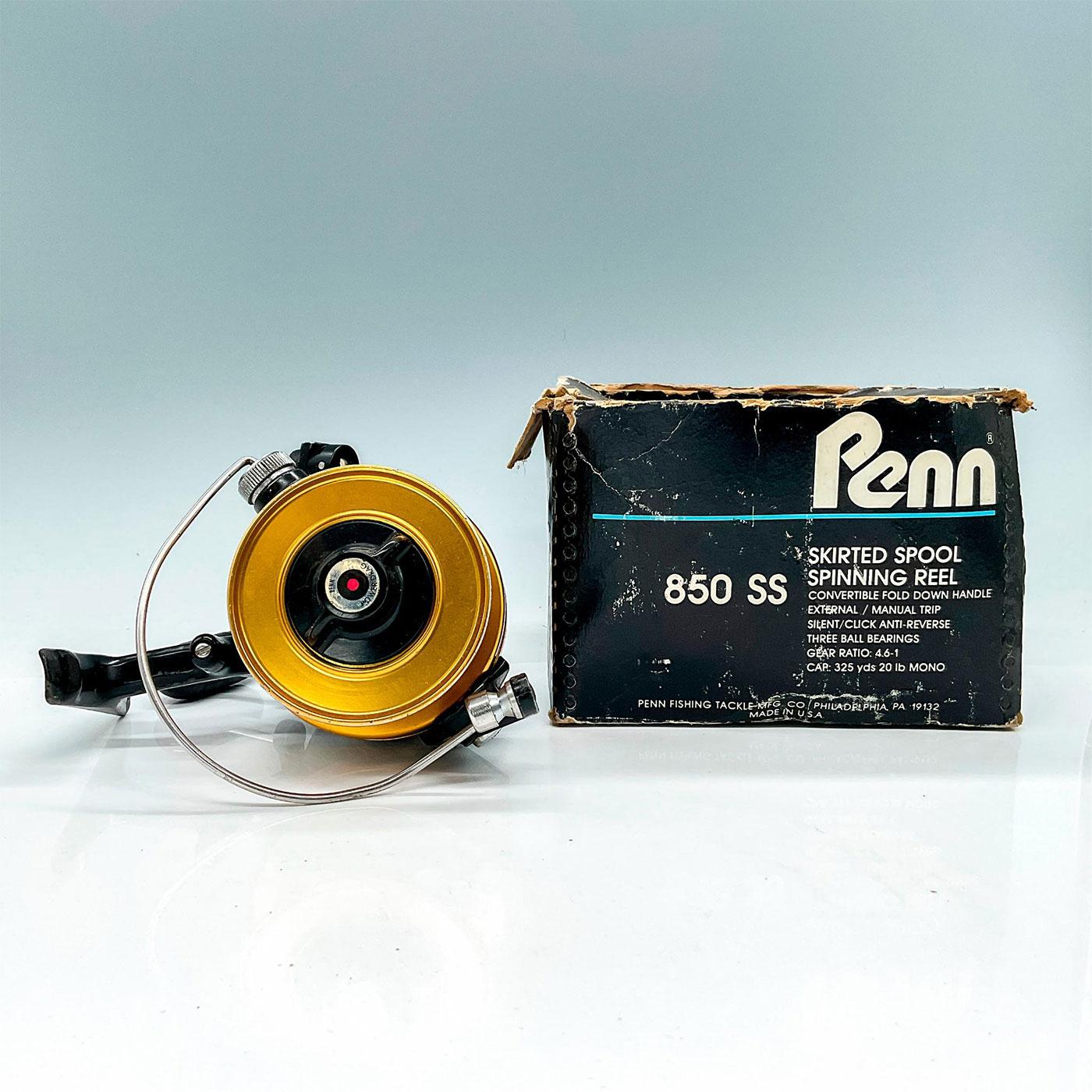 Vintage Penn 850 SS 3rd Gen Spinfisher Reel with Box