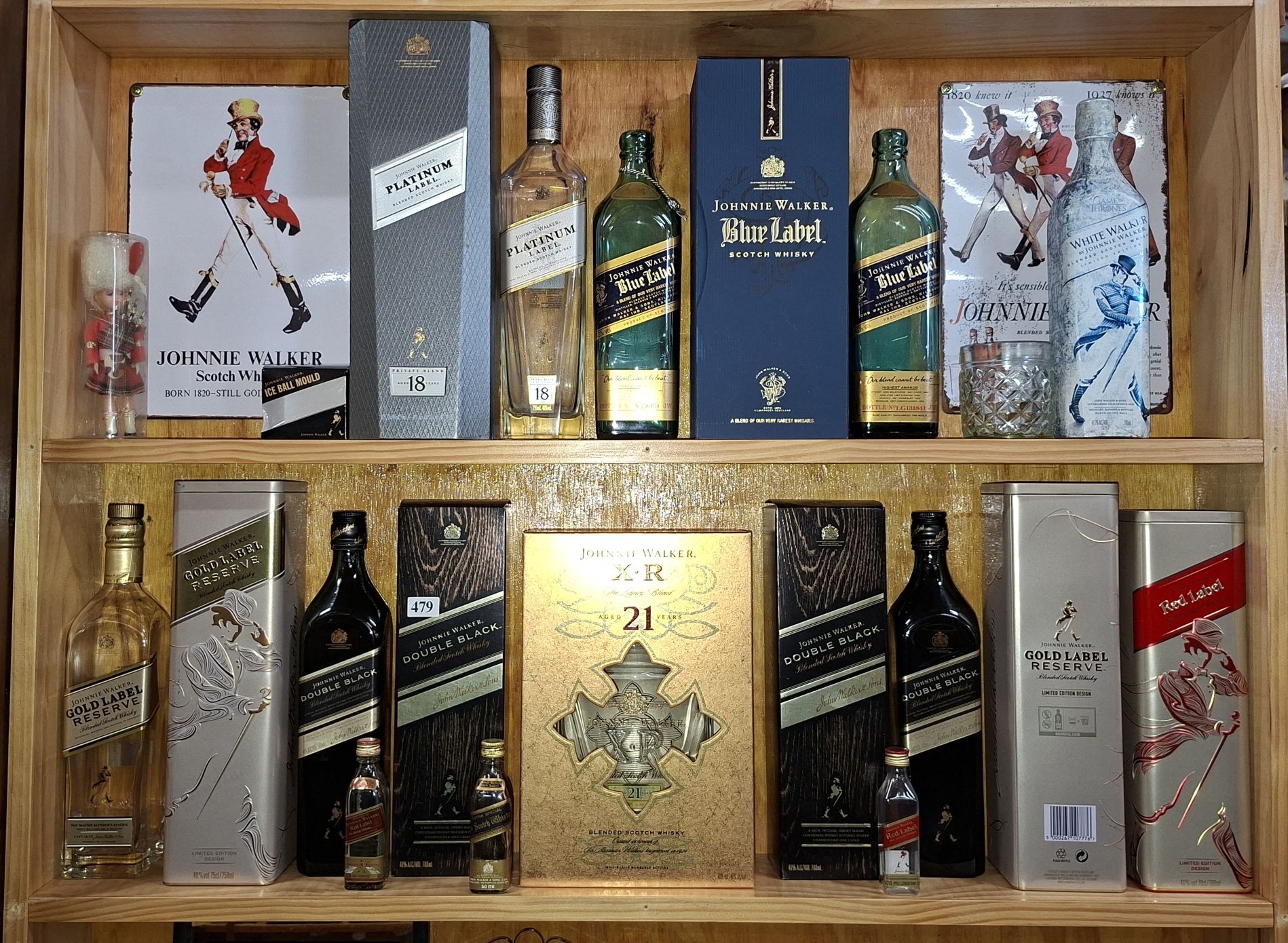 JOHNNIE WALKER BOTTLES