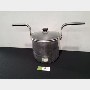 Hampton & Mason yogurt ricotta 10.5L stock pot with twin handles