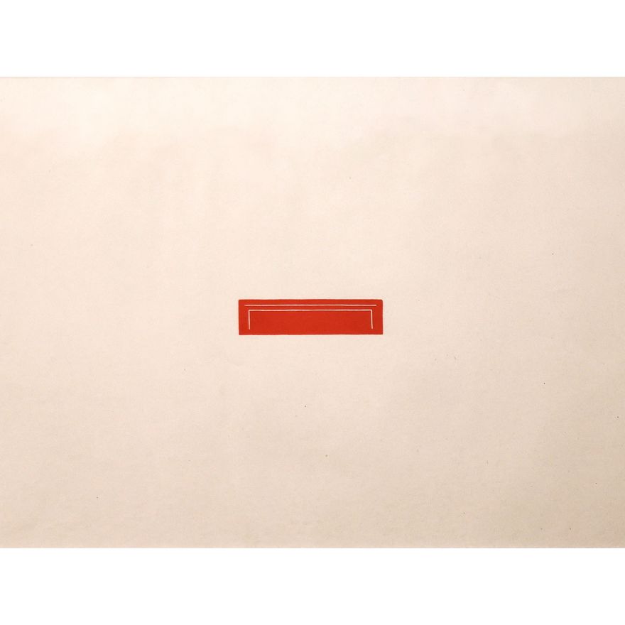 Fred Sandback 'Exhibition Poster, 1977'
