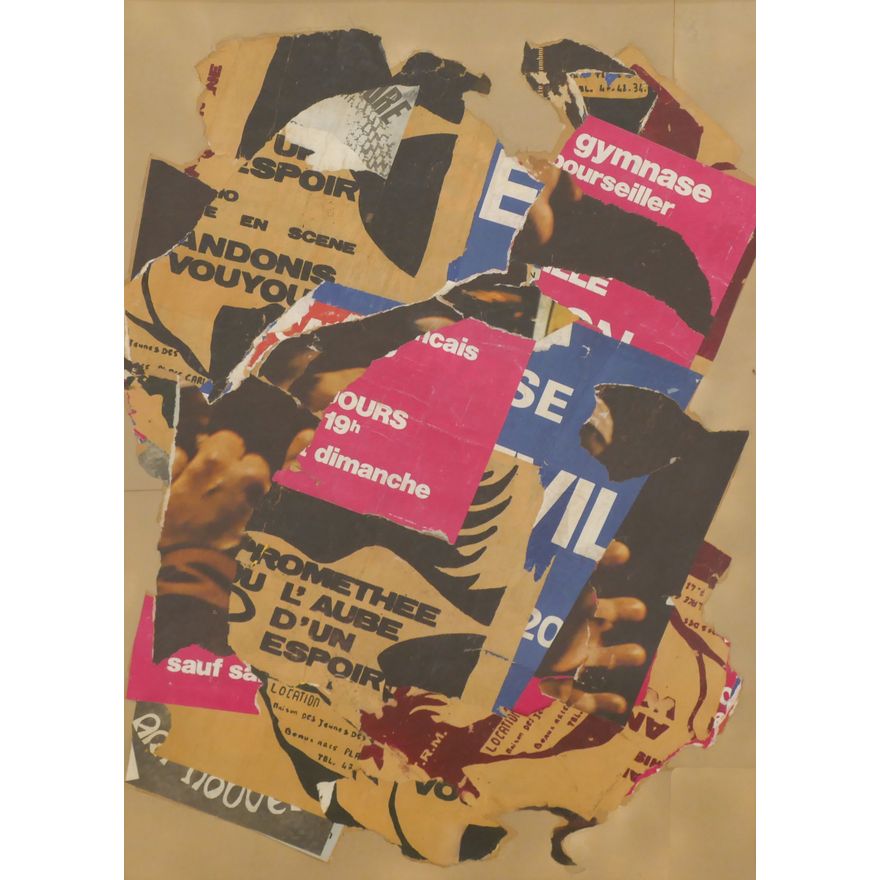 Eunice Parsons ''Prometheus'' 1976 Collage