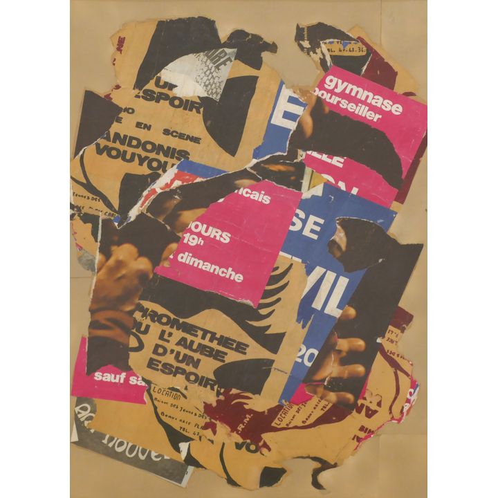 Eunice Parsons ''Prometheus'' 1976 Collage
