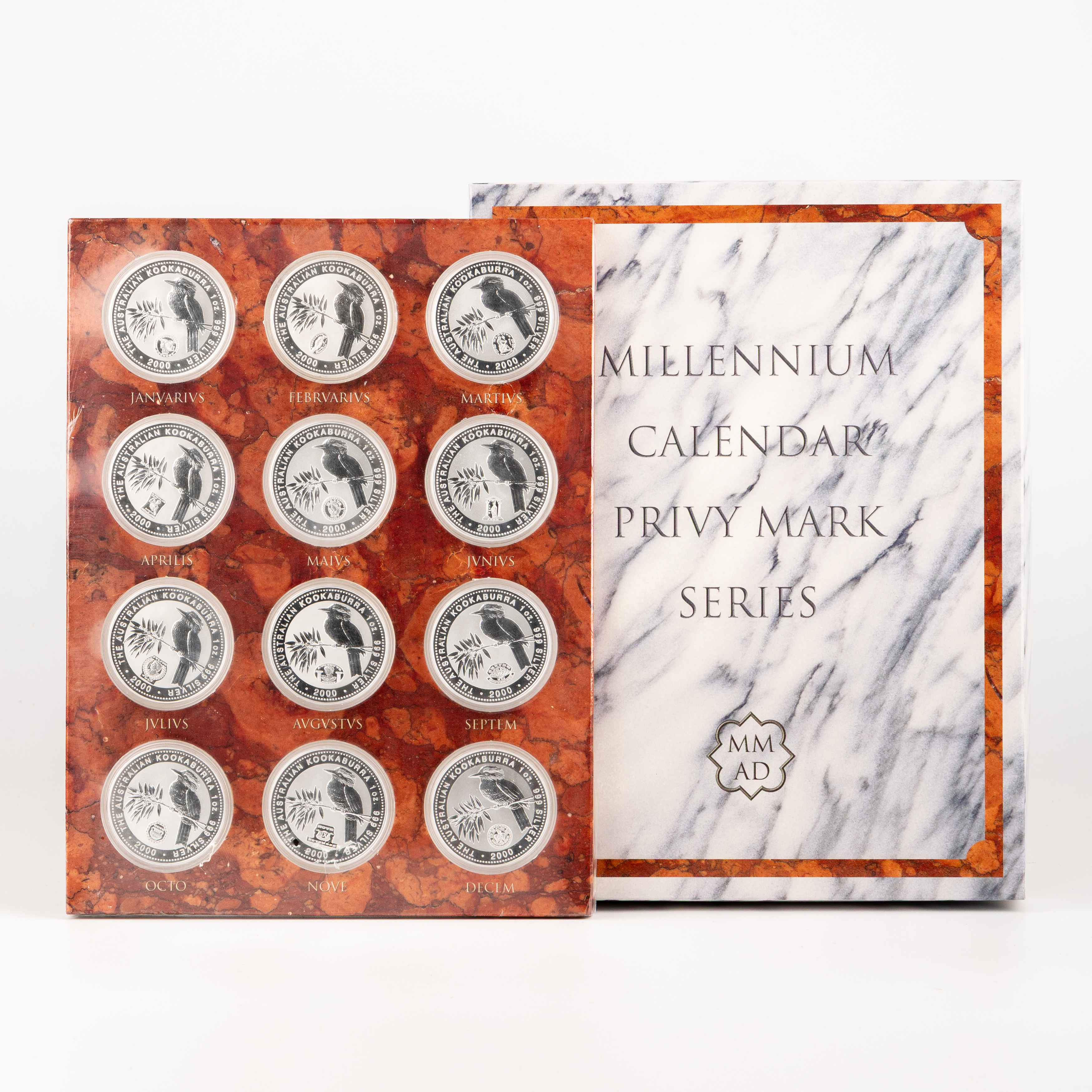Elizabeth II, Perth Mint - Milennium Calender Privy Mark Series, One Dollar, 2000, FDC