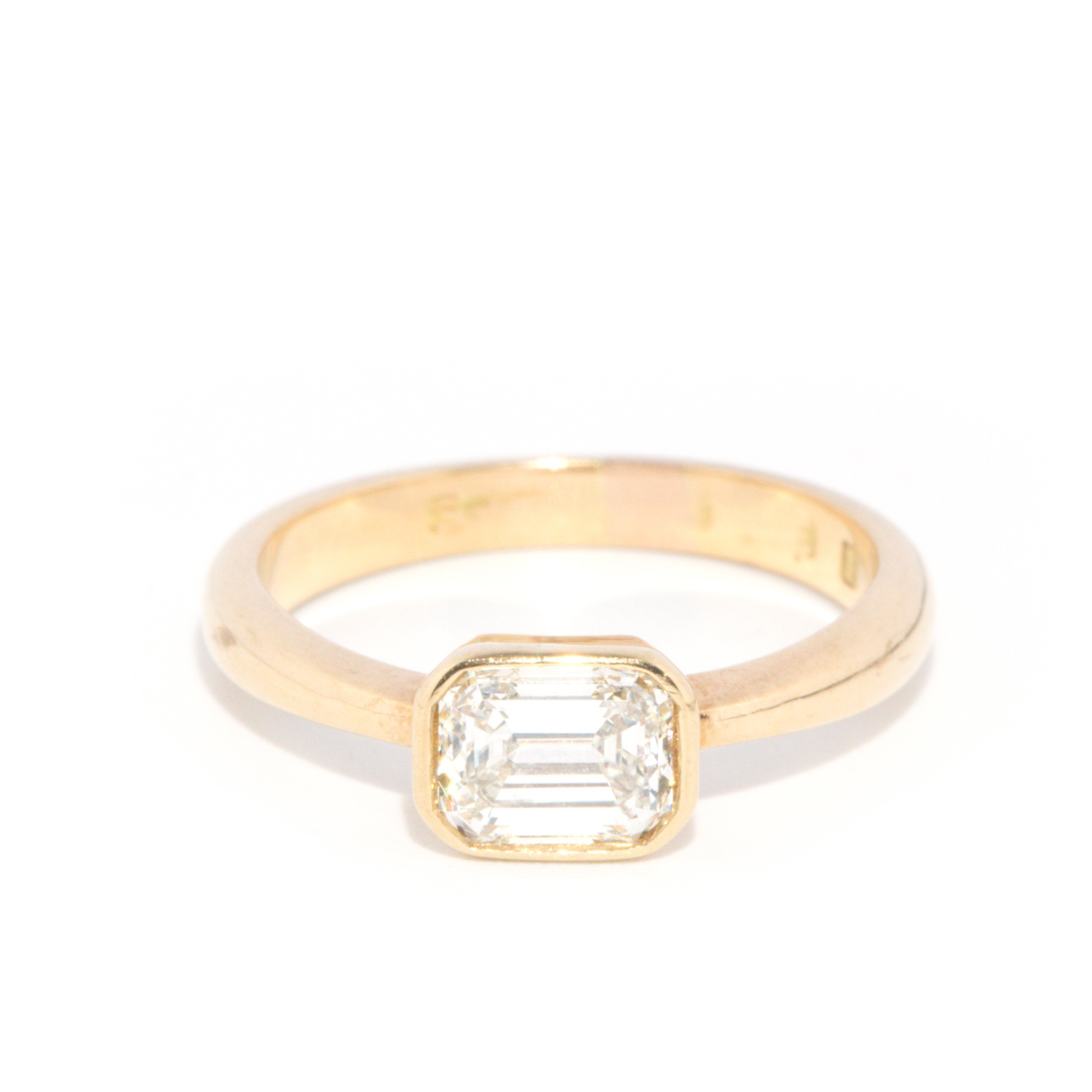 227 · 1.00 Carat Emerald Cut Diamond Ring