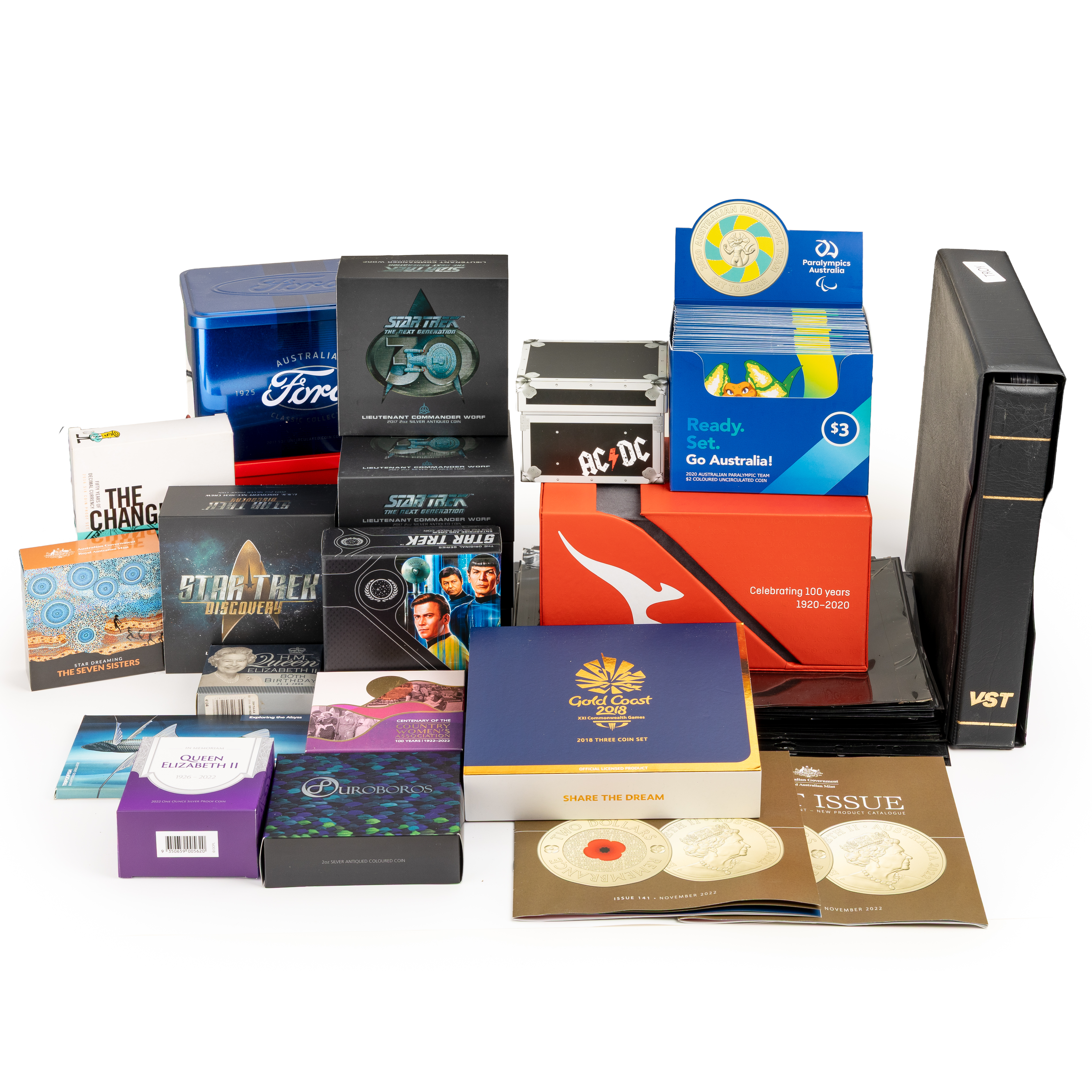 (EMPTY) Mint & Proof Product Packaging & Numismatic Accessories,