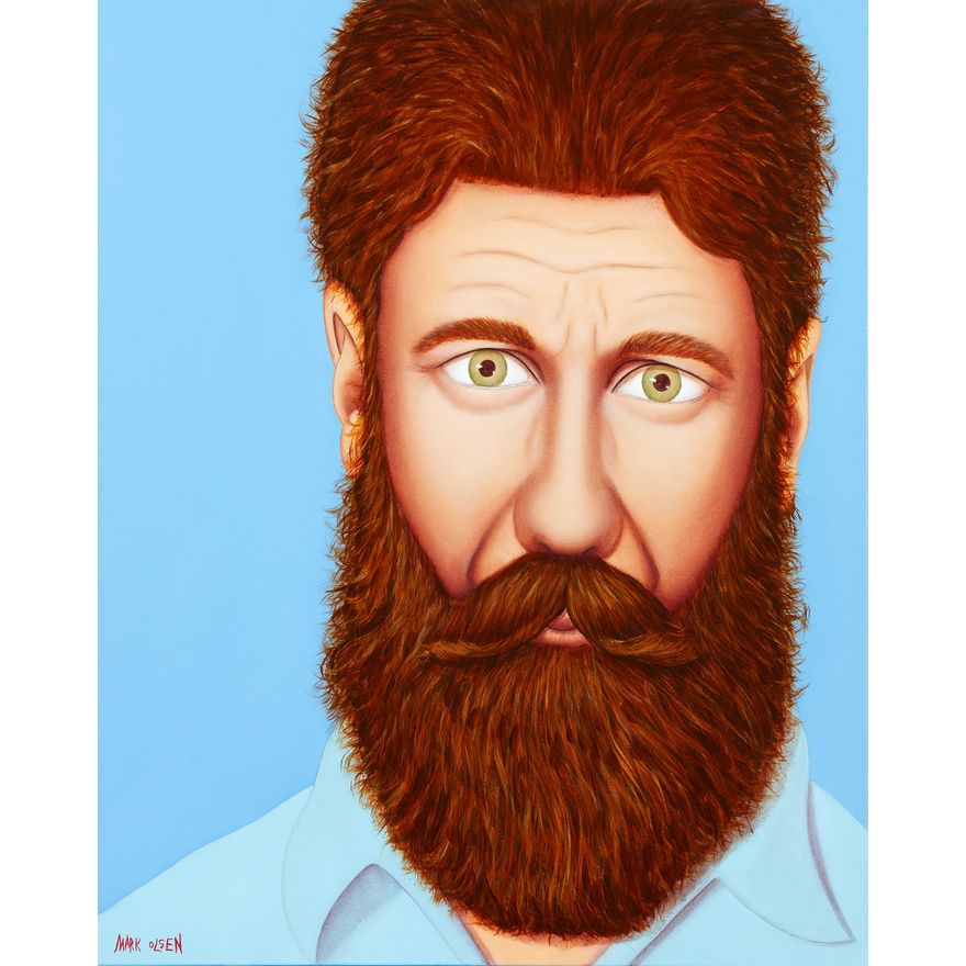 Mark Olsen, Untitled - Bearded Man
