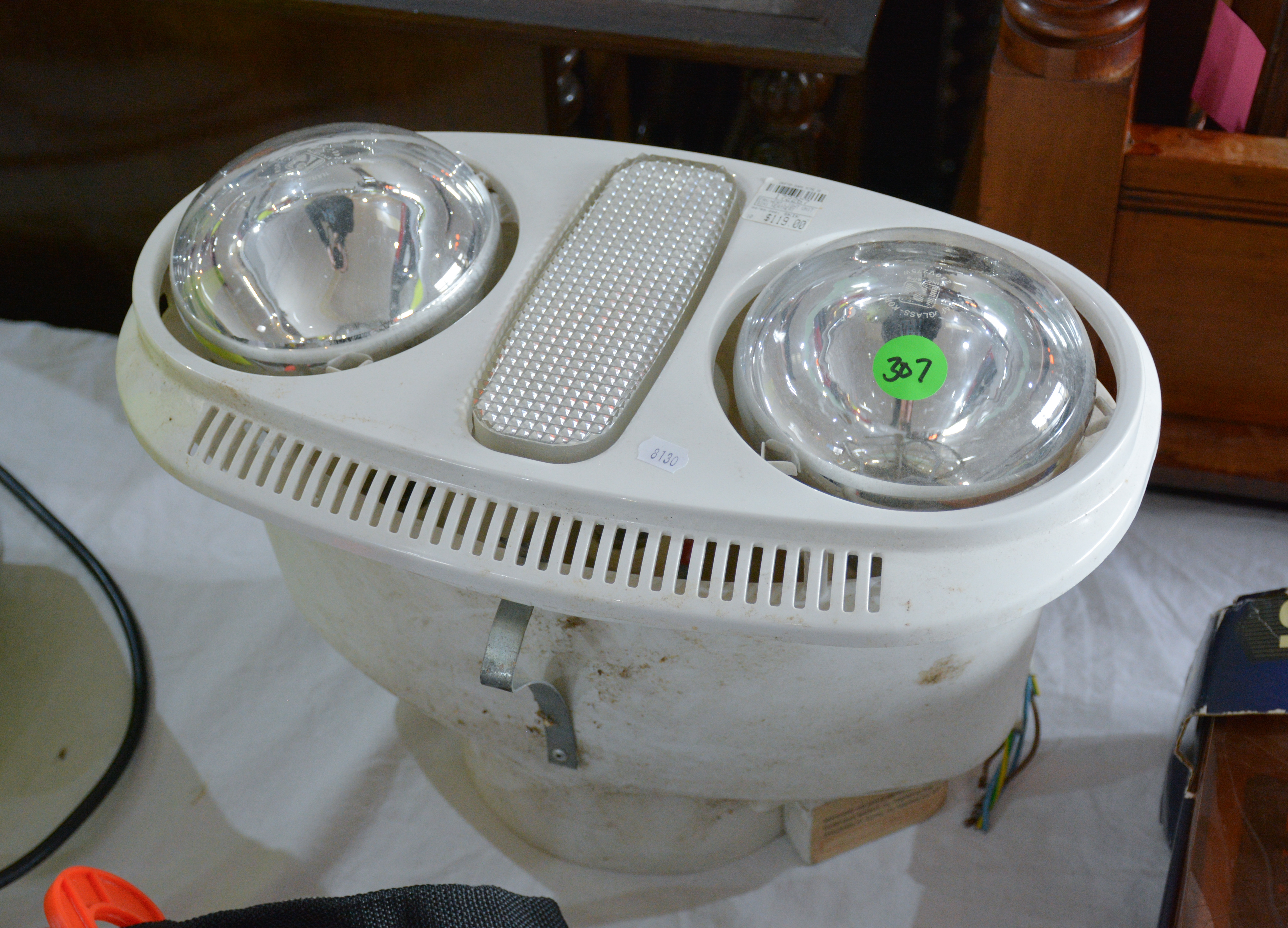Fan/Heat/Light Ceiling Unit — sold at auction in New Zealand for $20