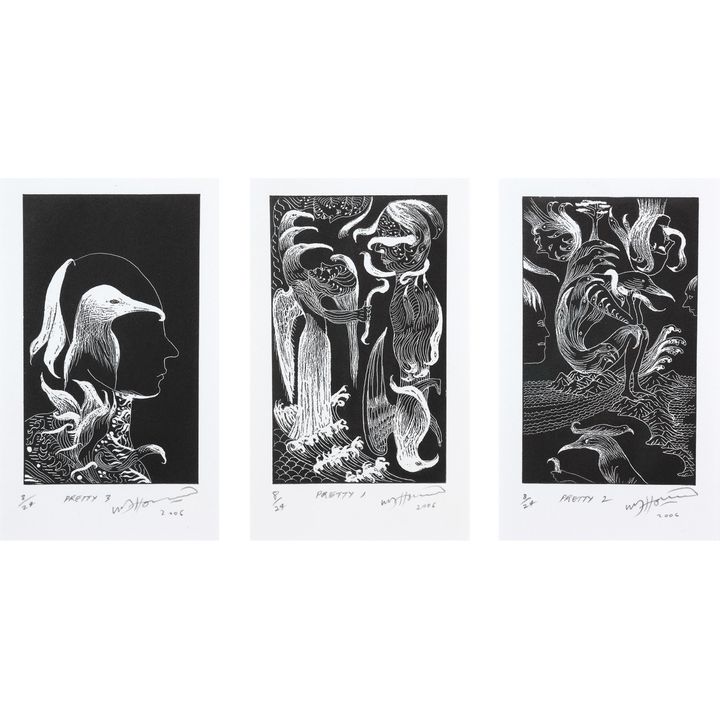 Bill Hammond 'Pretty 1, 2 and 3'