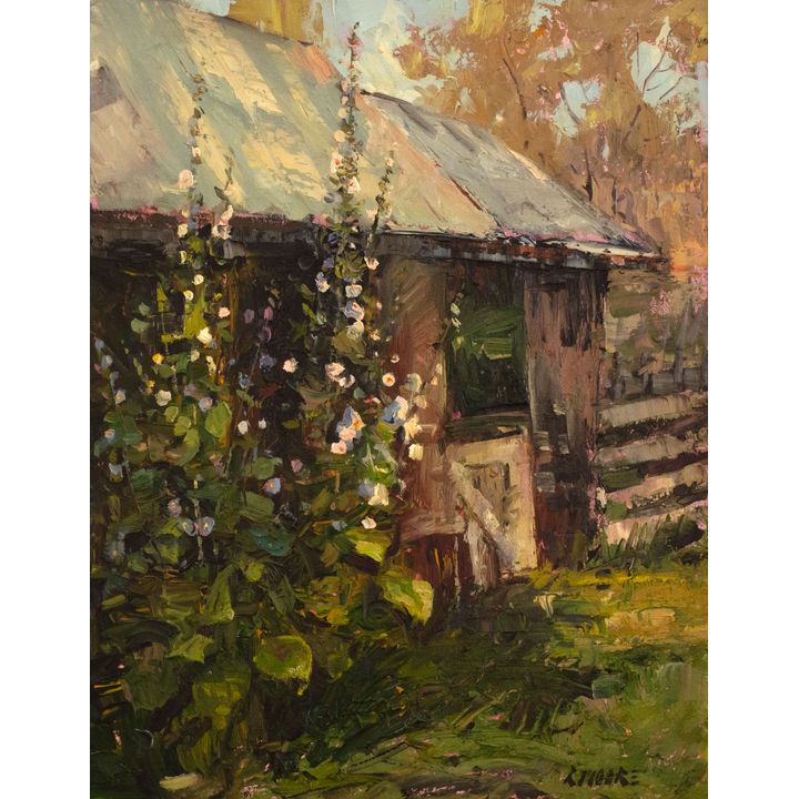 Robert Moore, (1957-) The Shed Out Back