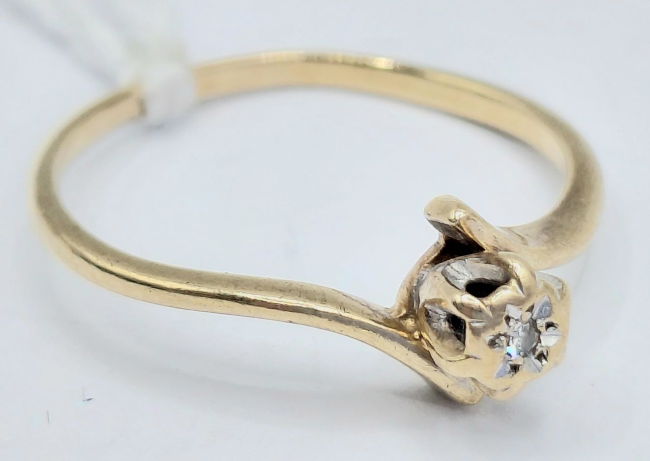 9ct Gold Diamond Ring