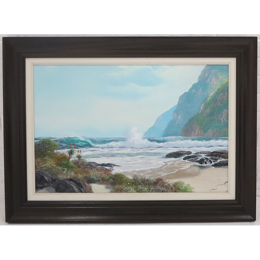 MICHAEL ALBERTYN - OIL ON BOARD