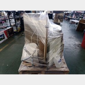 PALLET OF ASSORTED GOODS''THESE ITEMS MAY INCLUDE OPEN BOX- DEFECTIVE OR INCOMPLETE ITEMS'' BUYERS BEWARE!
