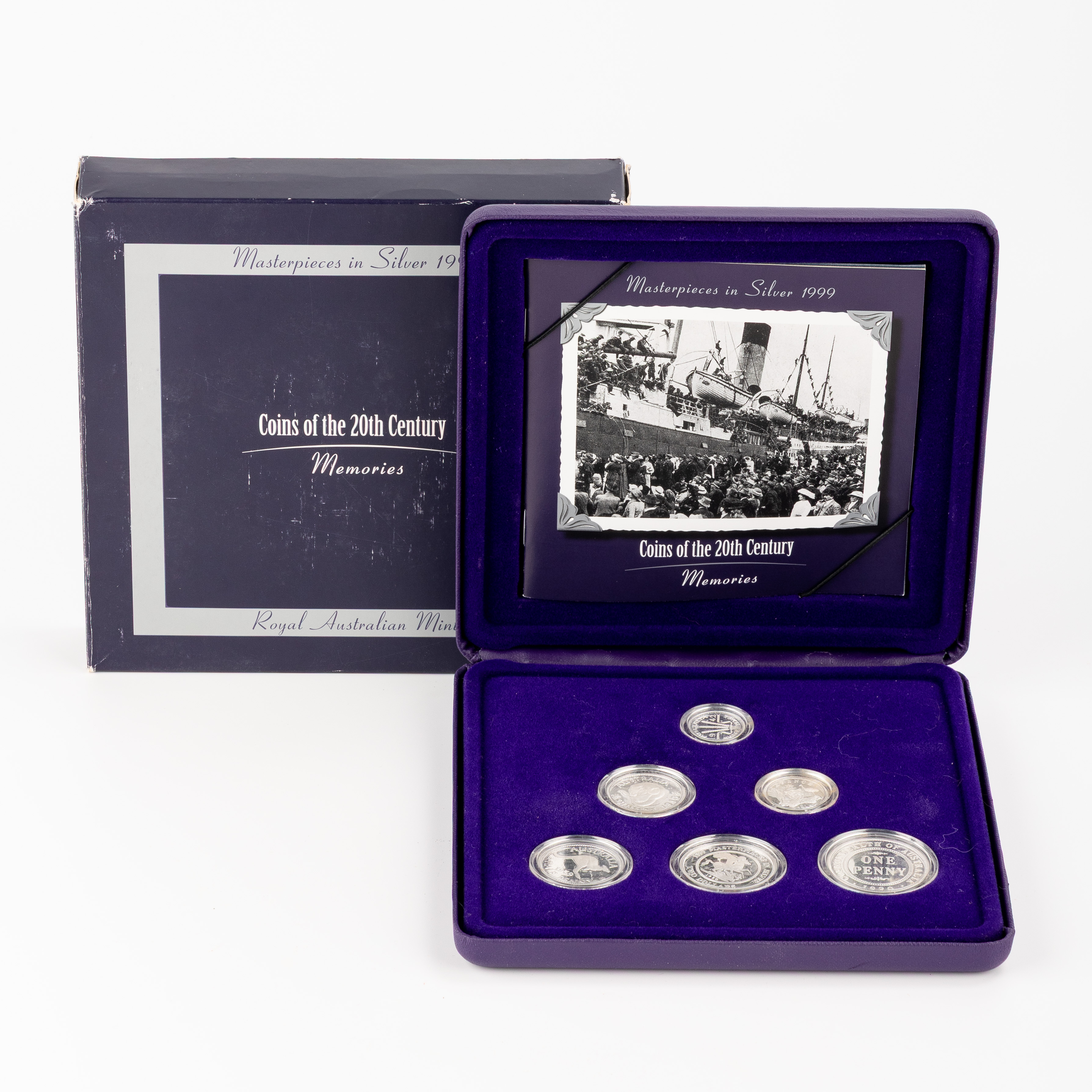 Masterpieces in Silver Proof Set - Memories, 1999
