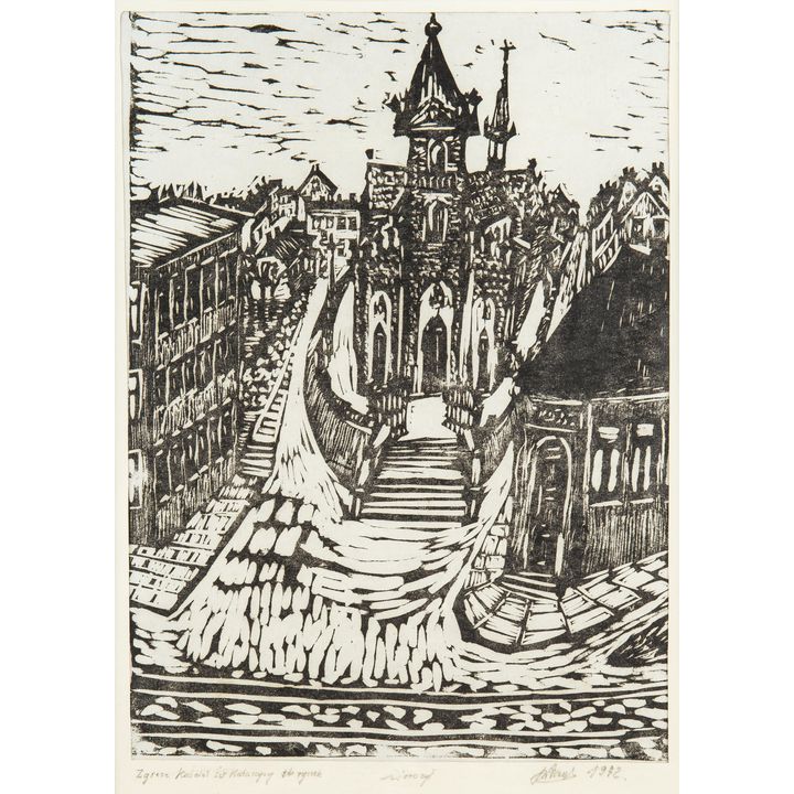 Władysław Rząb | Zgierz-kościół św. Katarzyny, 1972