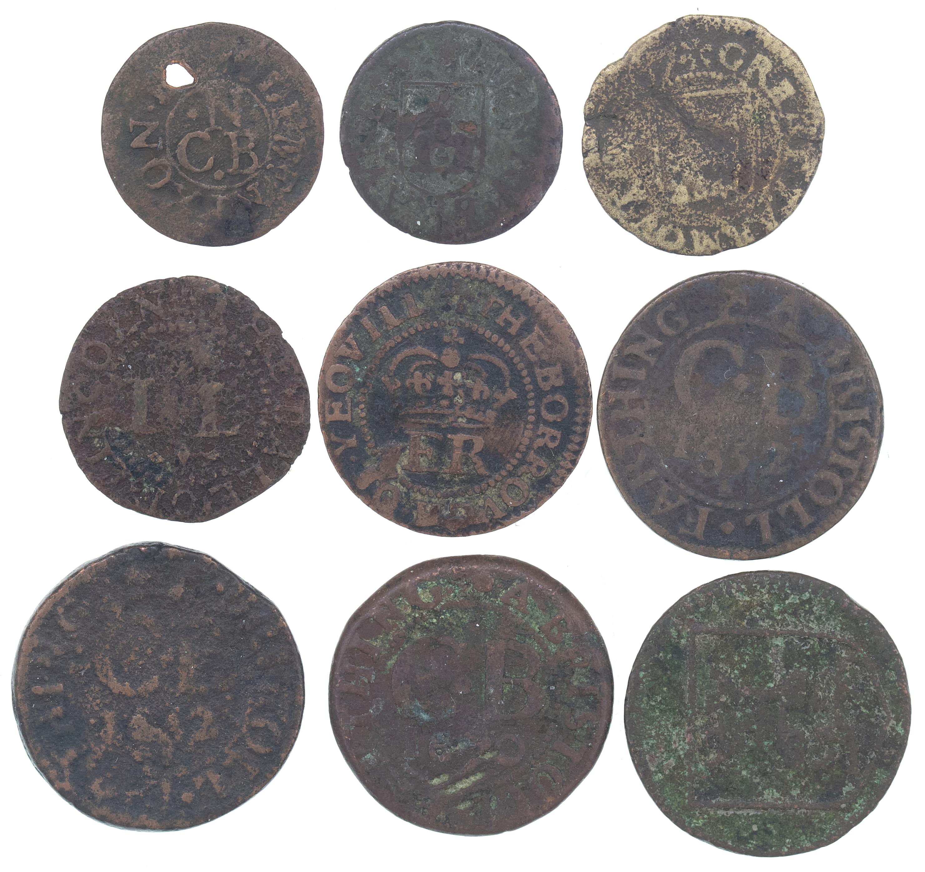 Great Britain, The Borough of Yeovil, Halfpenny Token, 1668, aVF