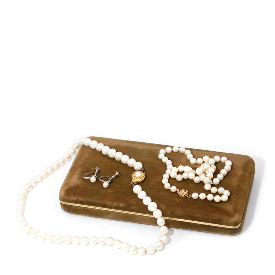 Pearl Necklaces & Earrings