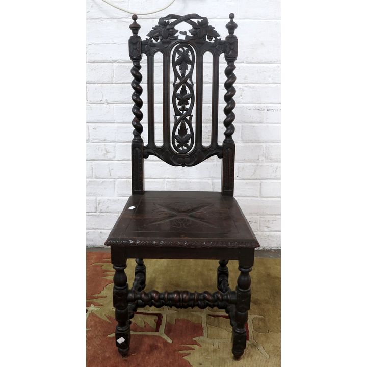 VICTORIAN GOTHIC SIDE CHAIR