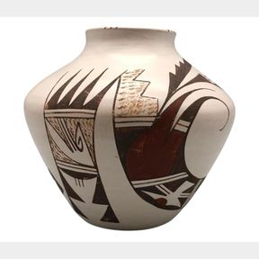 Small "Frogwoman II" Pot By Joy Navasie