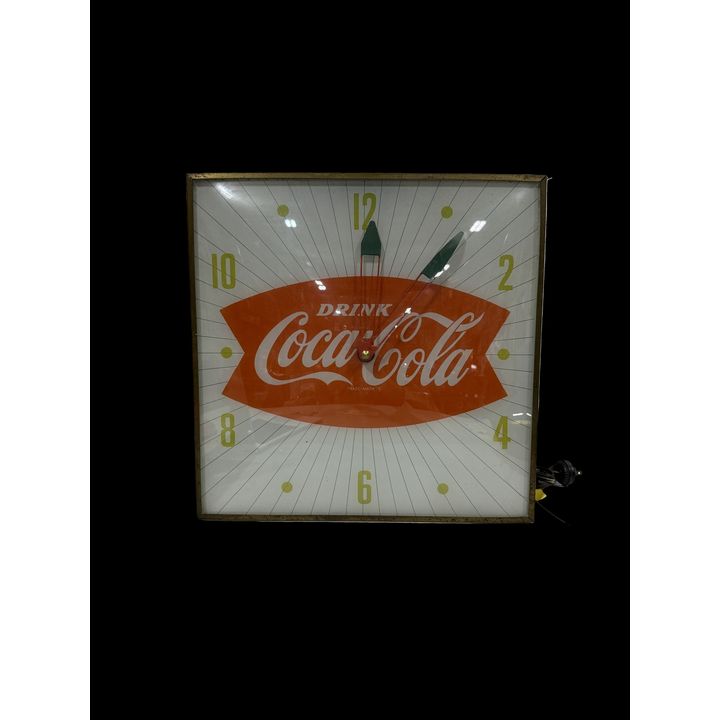 Coke Drink Coca Cola Pam Clock