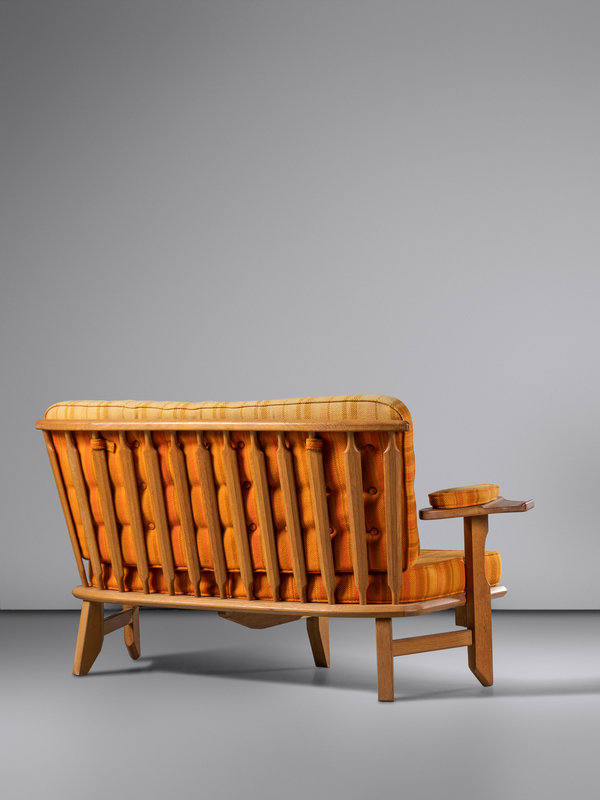 Robert Guillerme and Jacques Chambron
(1913-1990 | 1914-2001)
Settee, c. 1950Votre Maison, France