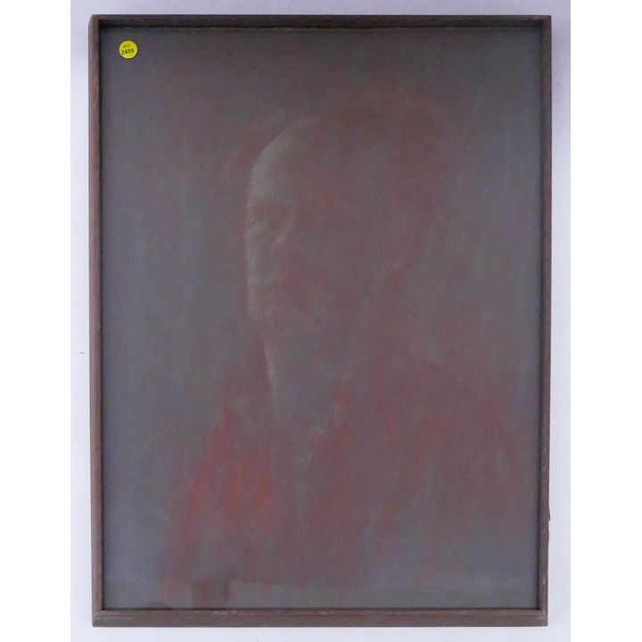 Windsor Utley Self Portrait Pastel- 27x20''