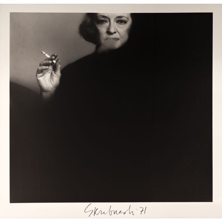 Victor Skrebneski ''Bette Davis'' 1971 Silver Gelatin